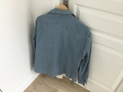 Chemise en jean clair