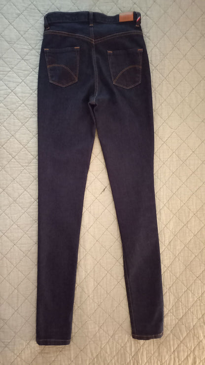 Jean slim taille haute Coton Bio - Marianne
