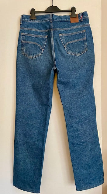 Jean homme droit taille haute Stonewashed - Célestin