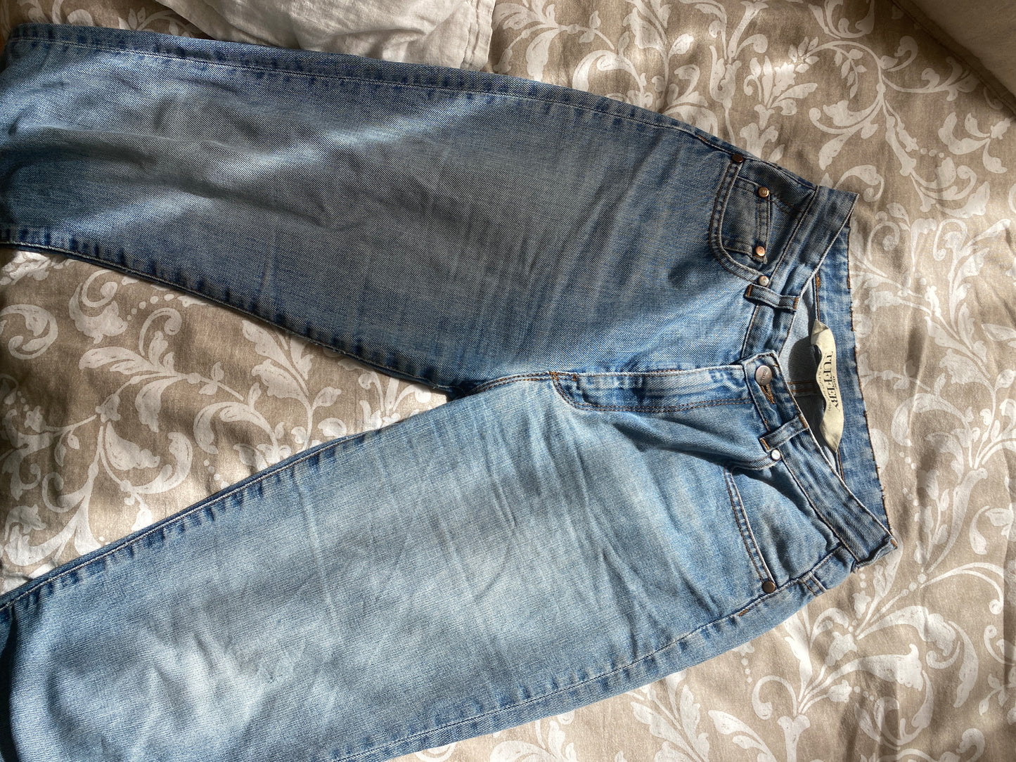 Jean mom taille haute Clair - Marthe