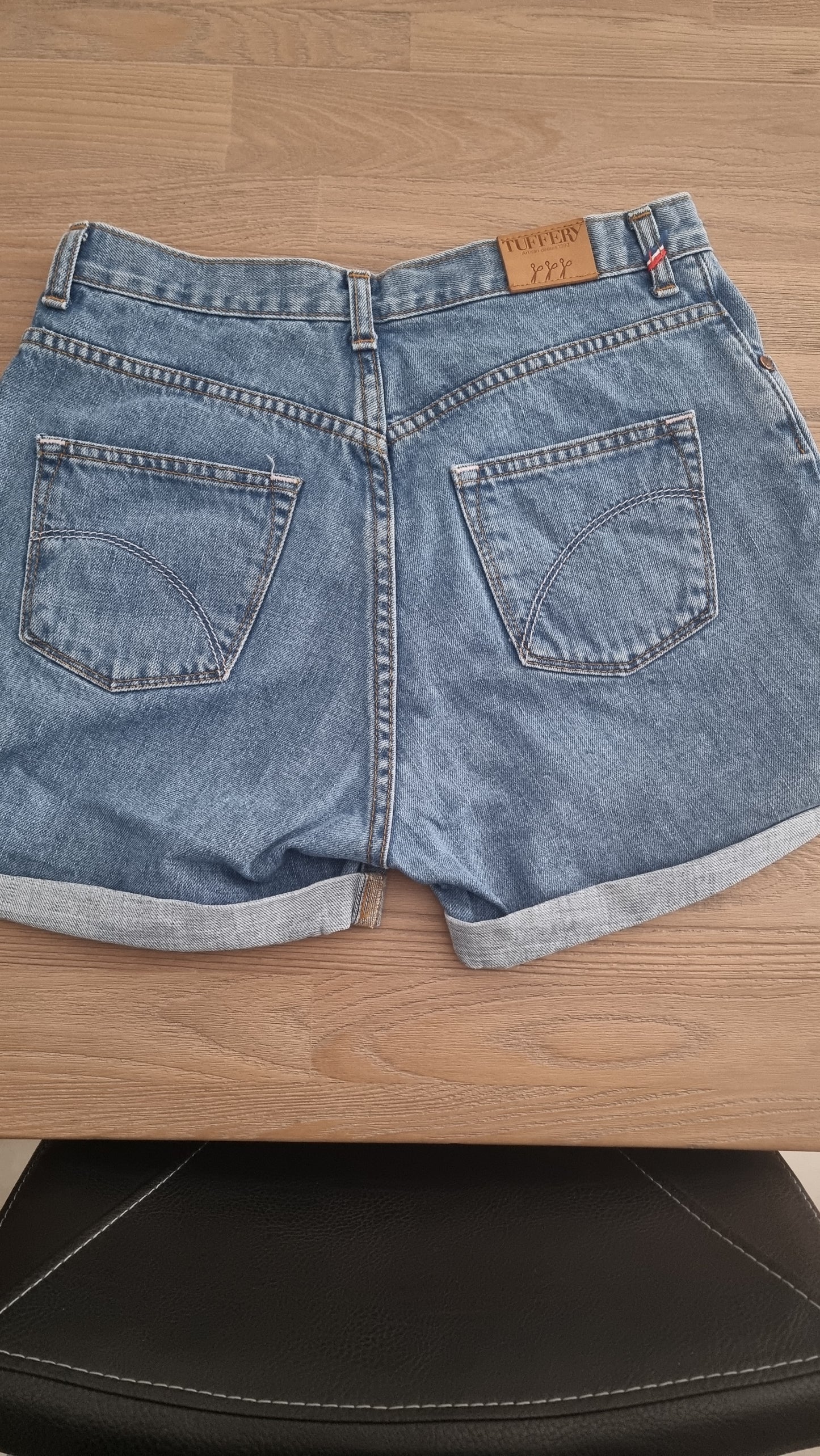 Short en jean taille haute - Aimé