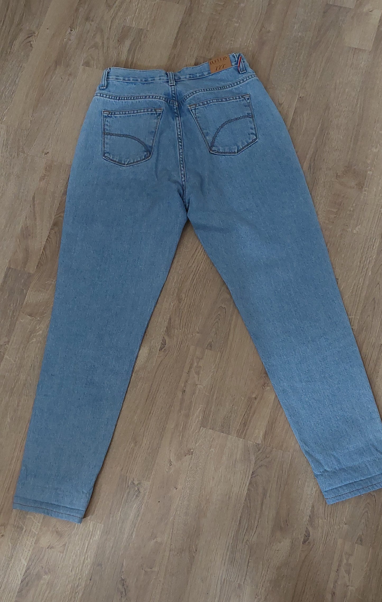 Jean mom taille haute Clair - Marthe