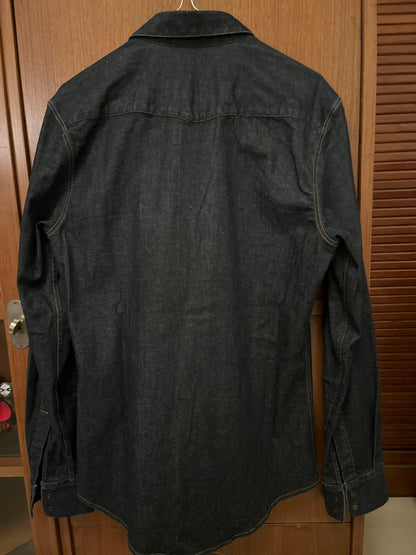 CÉVENNES - Chemise homme en jean Brut