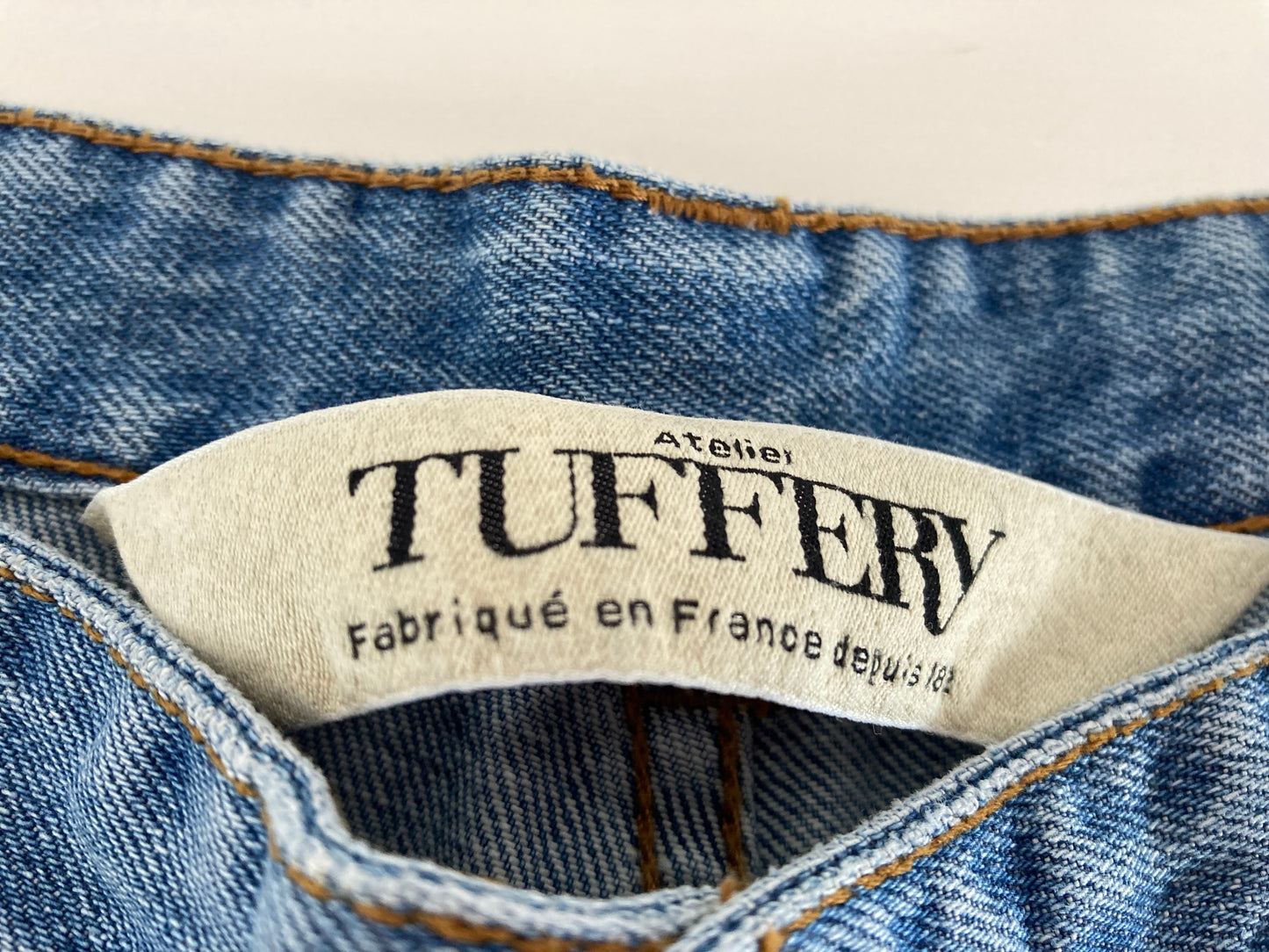 Short en jean taille haute - Aimé