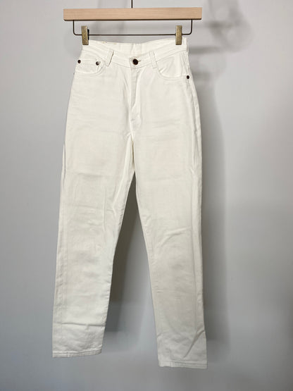 Jean mom taille haute blanc - Marthe