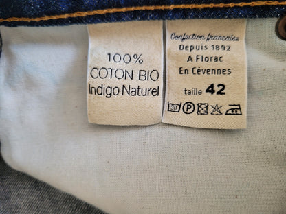 Jean mom taille haute Coton Bio - Marthe