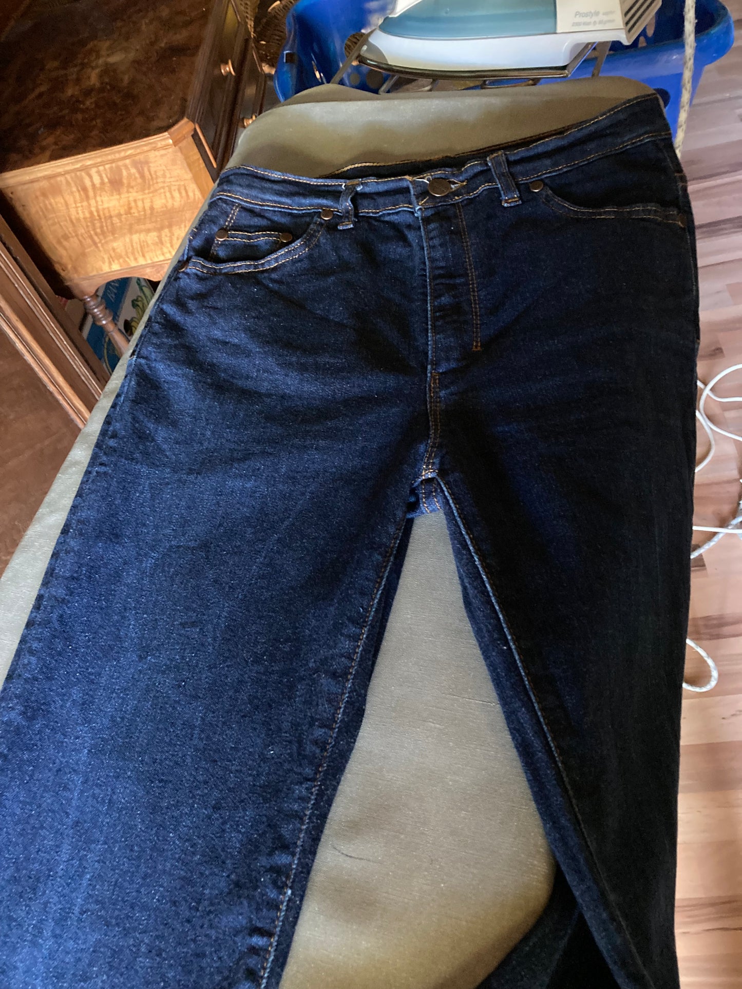Jean slim taille haute Coton Bio - Marianne