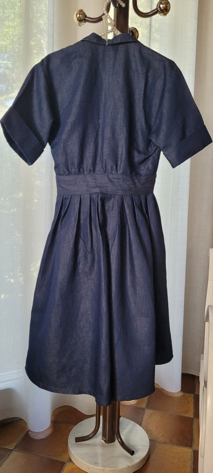 Robe en jean Lin Français - Paula