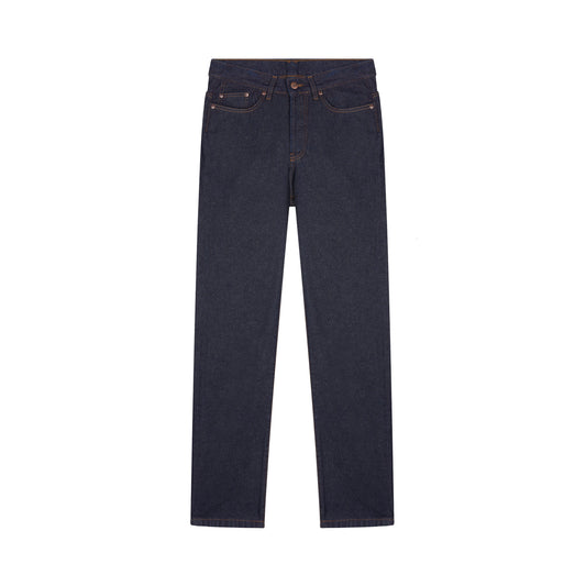Jean homme droit taille haute brut - Célestin