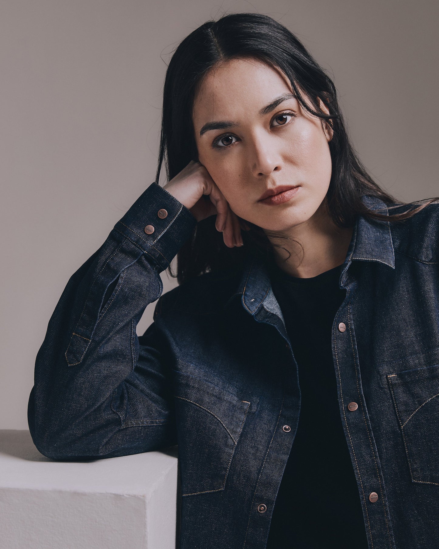 Chemise femme en jean Brut - Cévennes