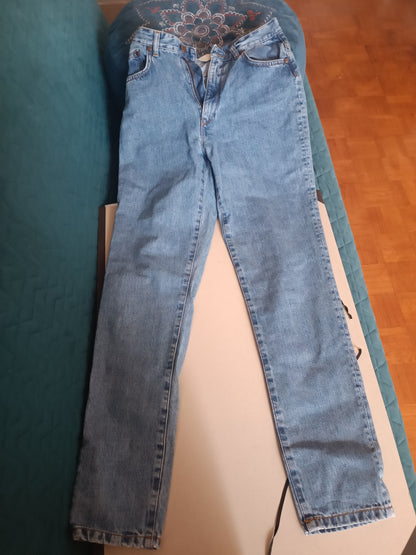Jean mom taille haute Clair - Marthe