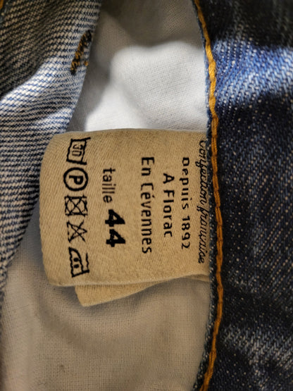Jean droit taille haute clair – Apolline