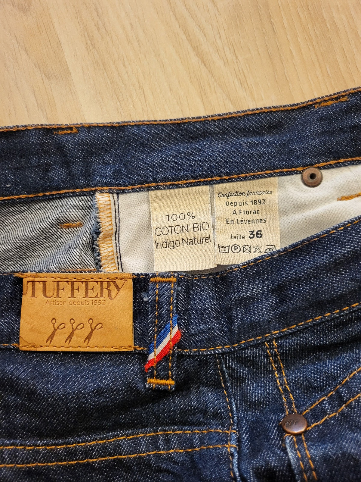 Jean mom taille haute Coton Bio - Marthe