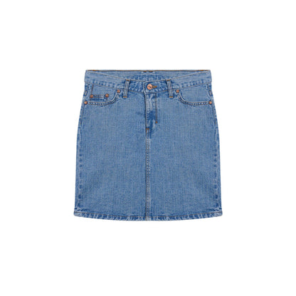 Mini jupe en jean clair - Fanny