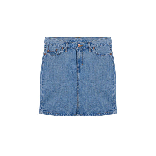 Mini jupe en jean clair - Fanny