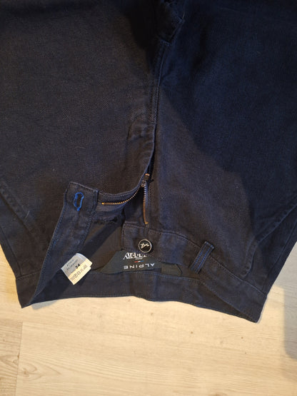 Chino ajusté taille haute Alpine 100% Lin Français - Léonie