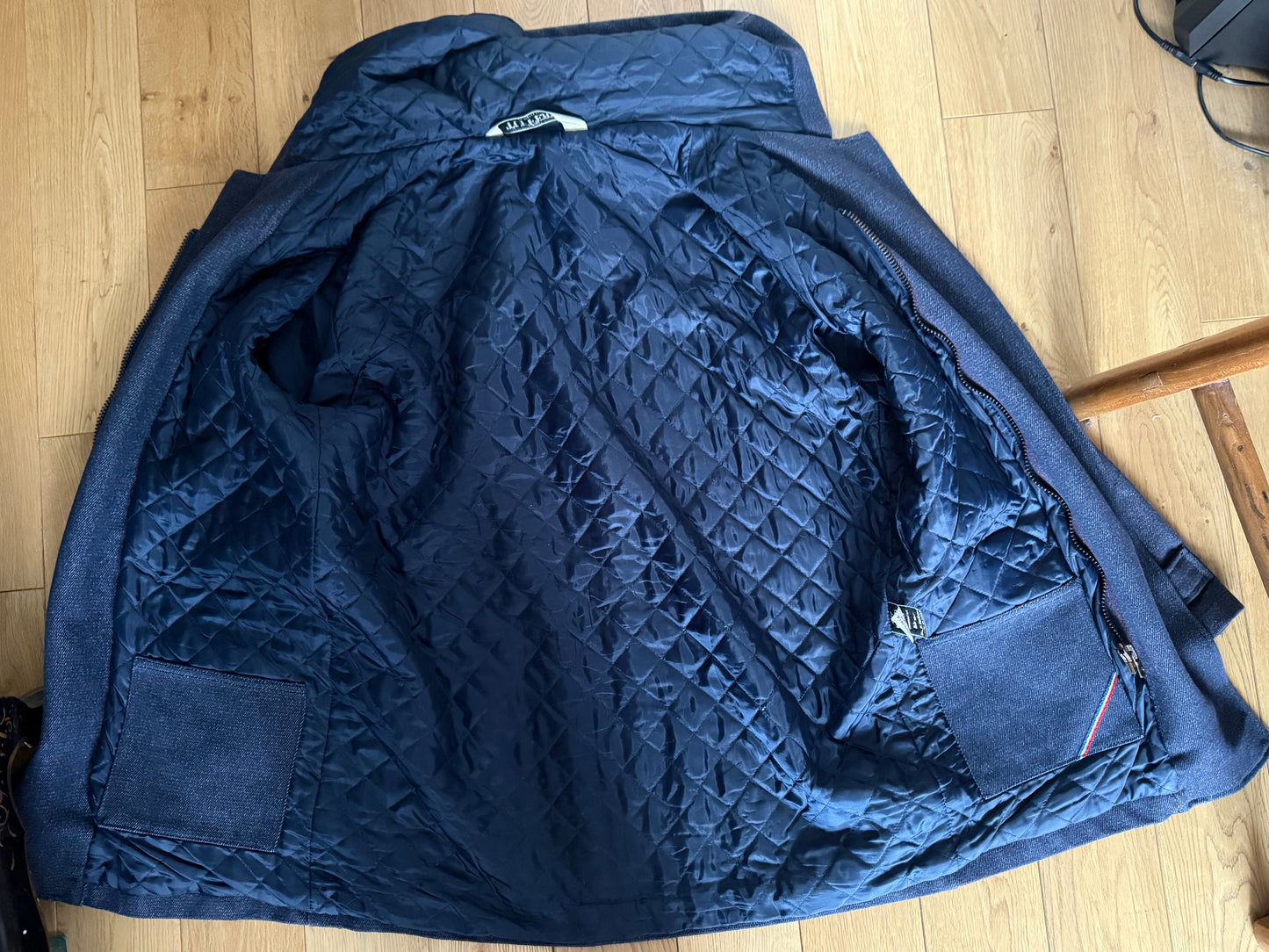 Manteau en jean Laine Française - Aigoual