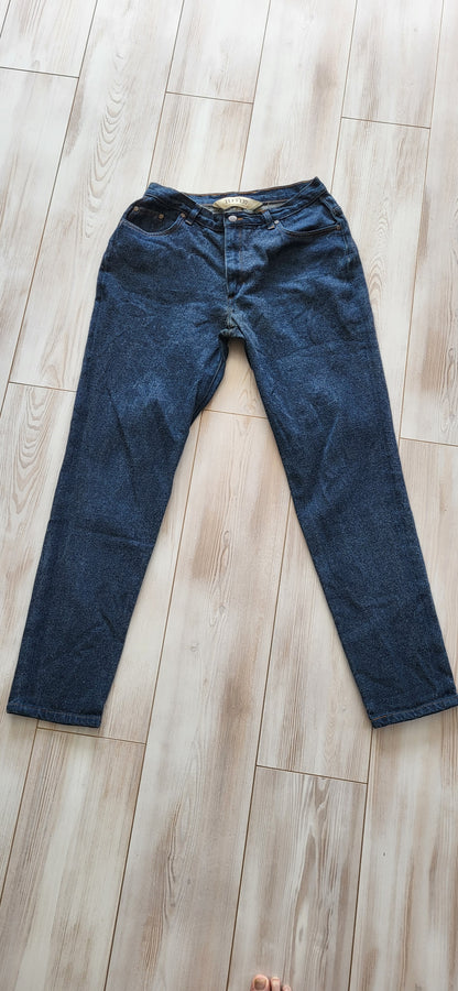 Jean droit taille haute laine – SAINT JAMES x Atelier TUFFERY – Apolline