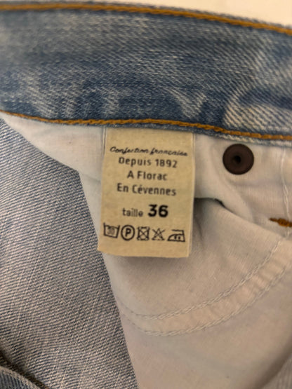 Jean mom taille haute Clair - Marthe