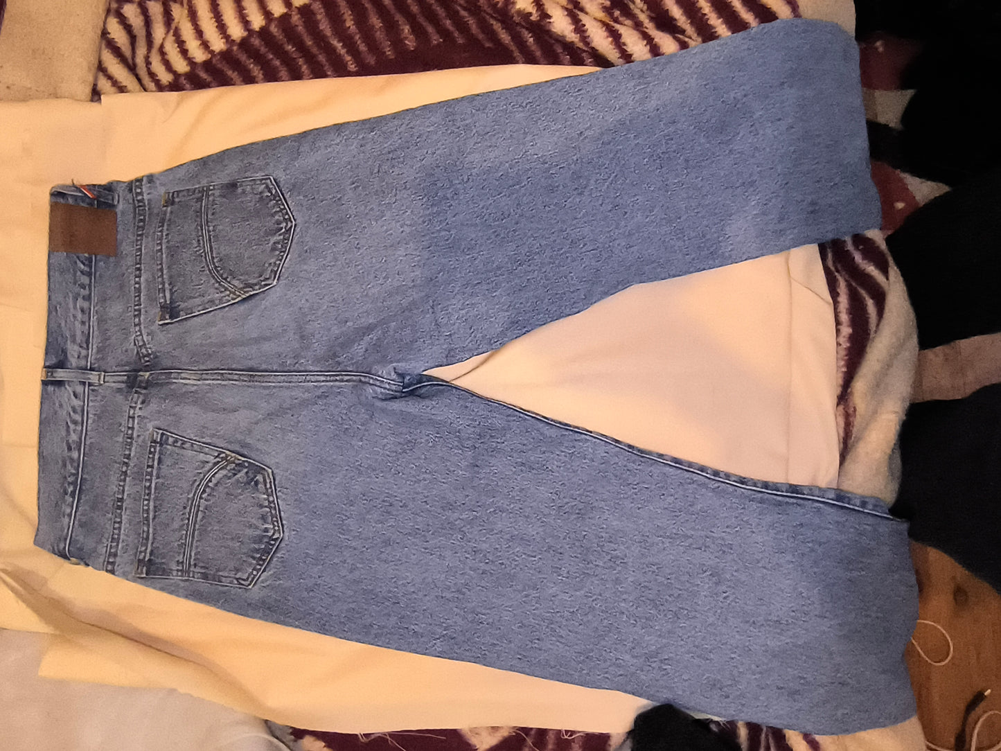 Jean droit taille haute clair - Célestin