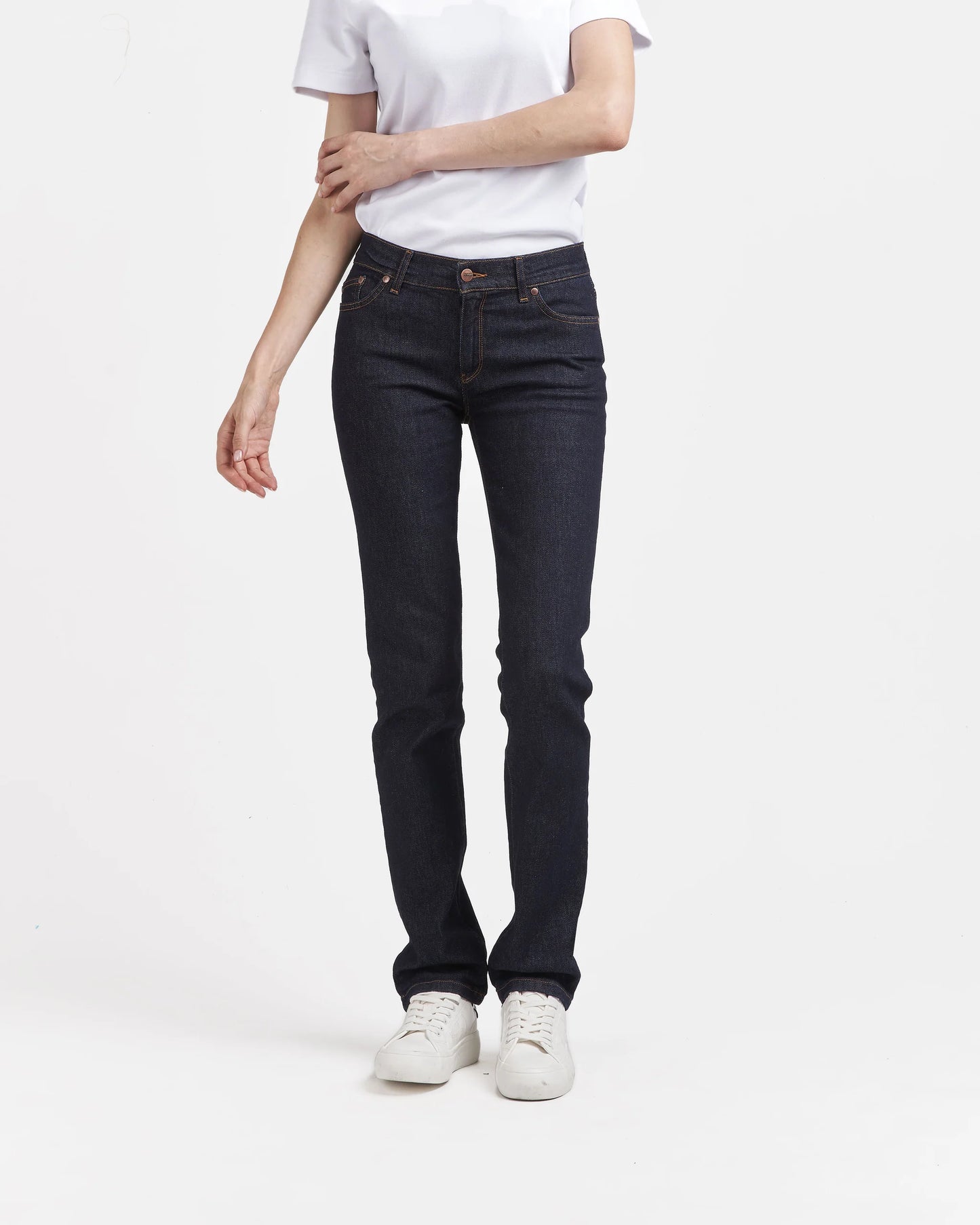Jean coupe slim taille basse