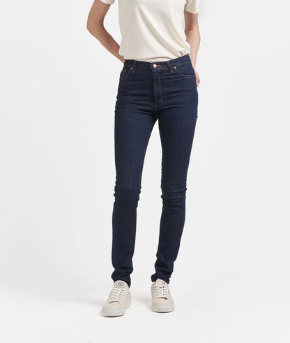 Jean femme slim taille haute Coton Bio - Marianne