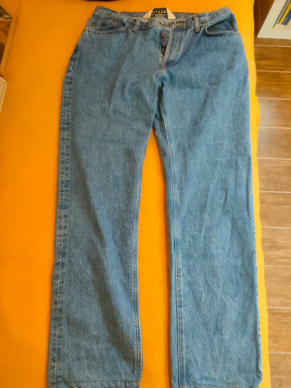 Jean droit taille haute clair – Apolline