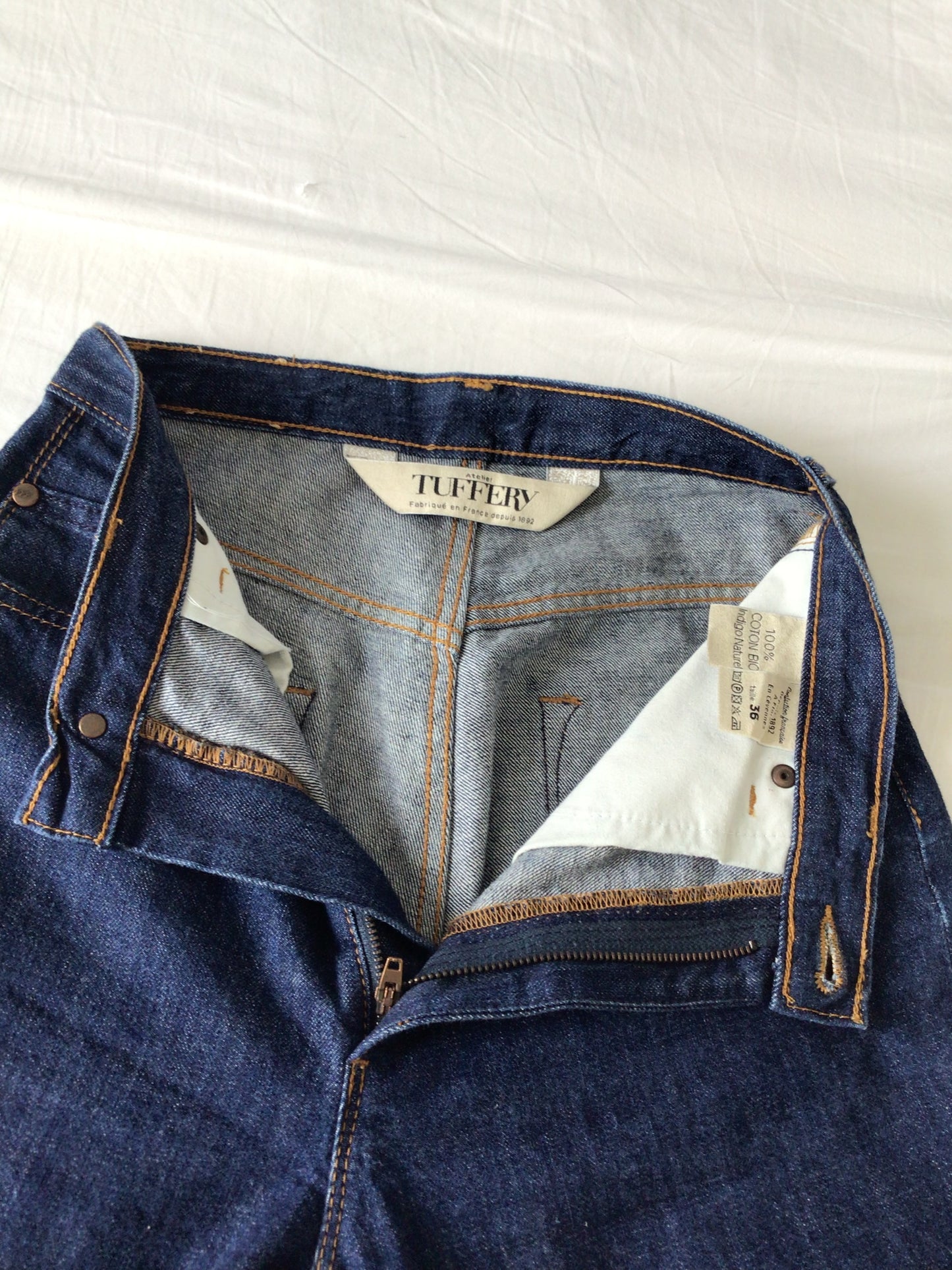 Jean mom taille haute Coton Bio - Marthe