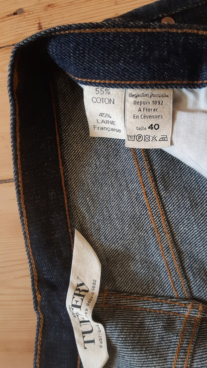 Jean mom taille haute Laine Française - Marthe
