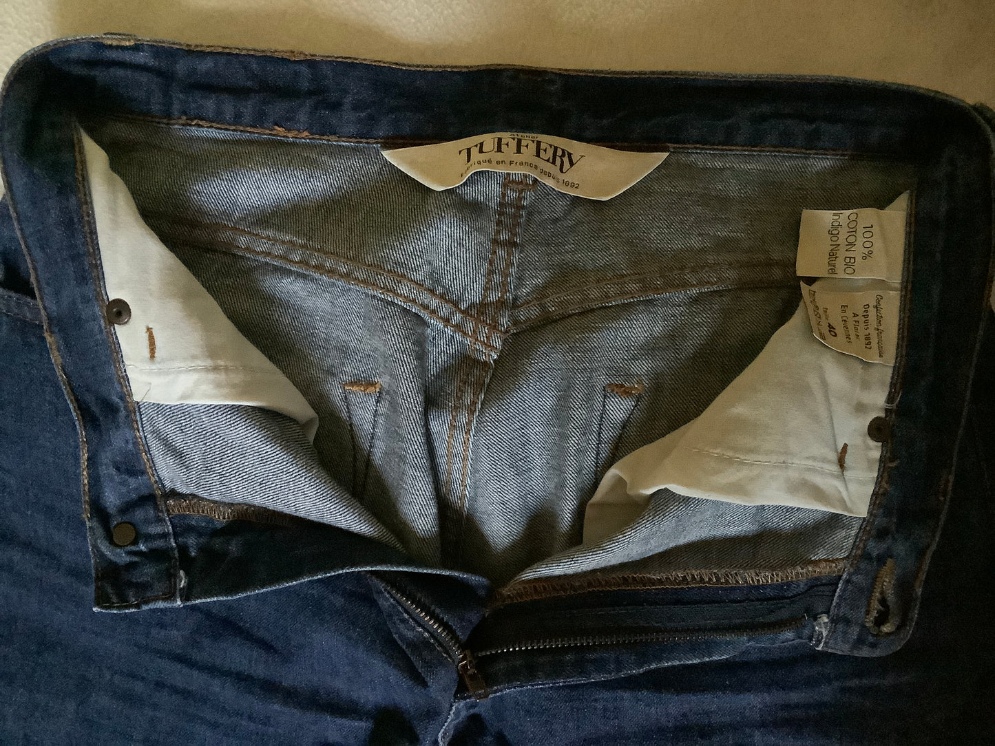 Jean mom taille haute Coton Bio - Marthe