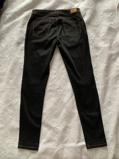 Jean slim taille standard Noir - Mathilde
