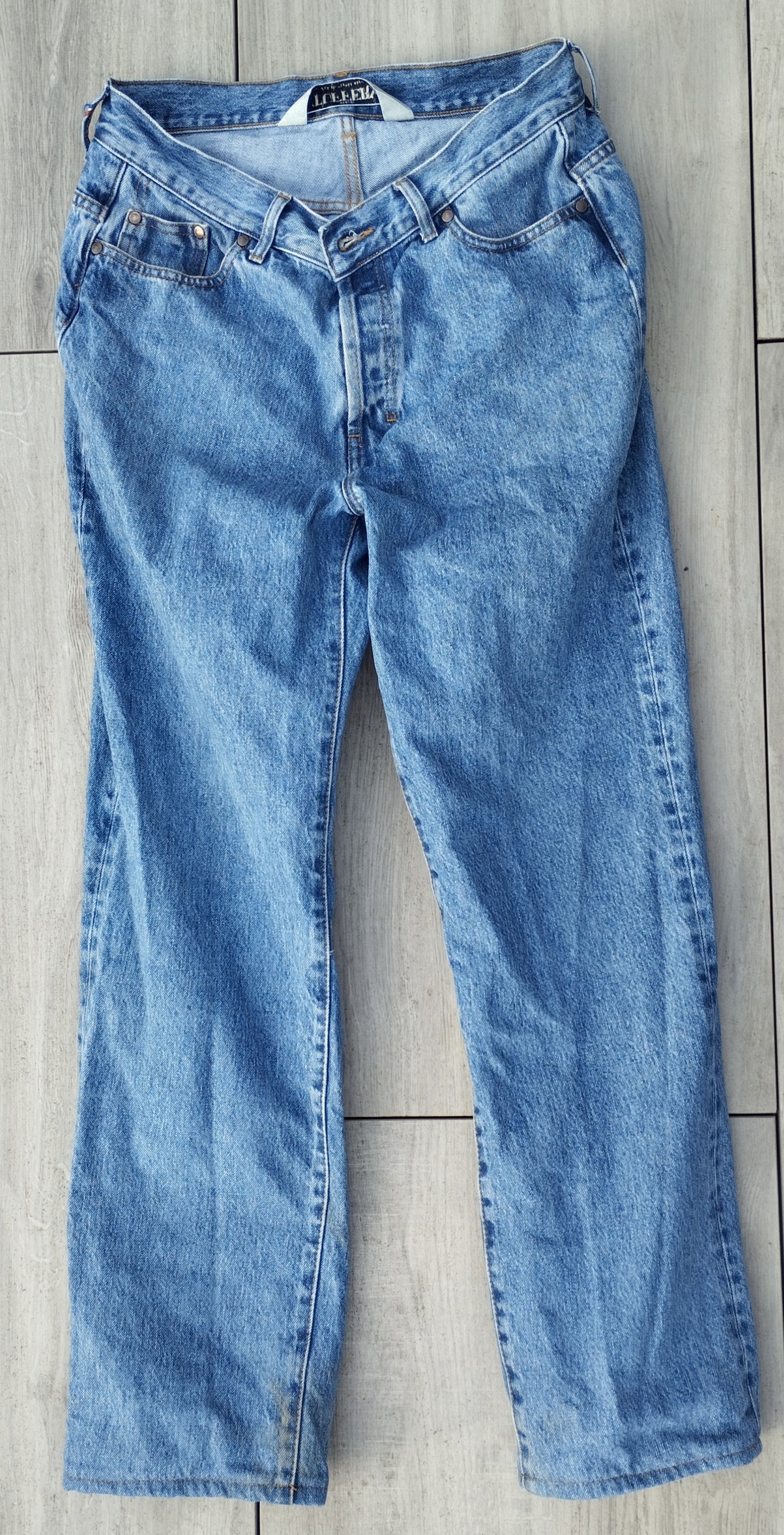 Jean droit taille haute clair - Célestin