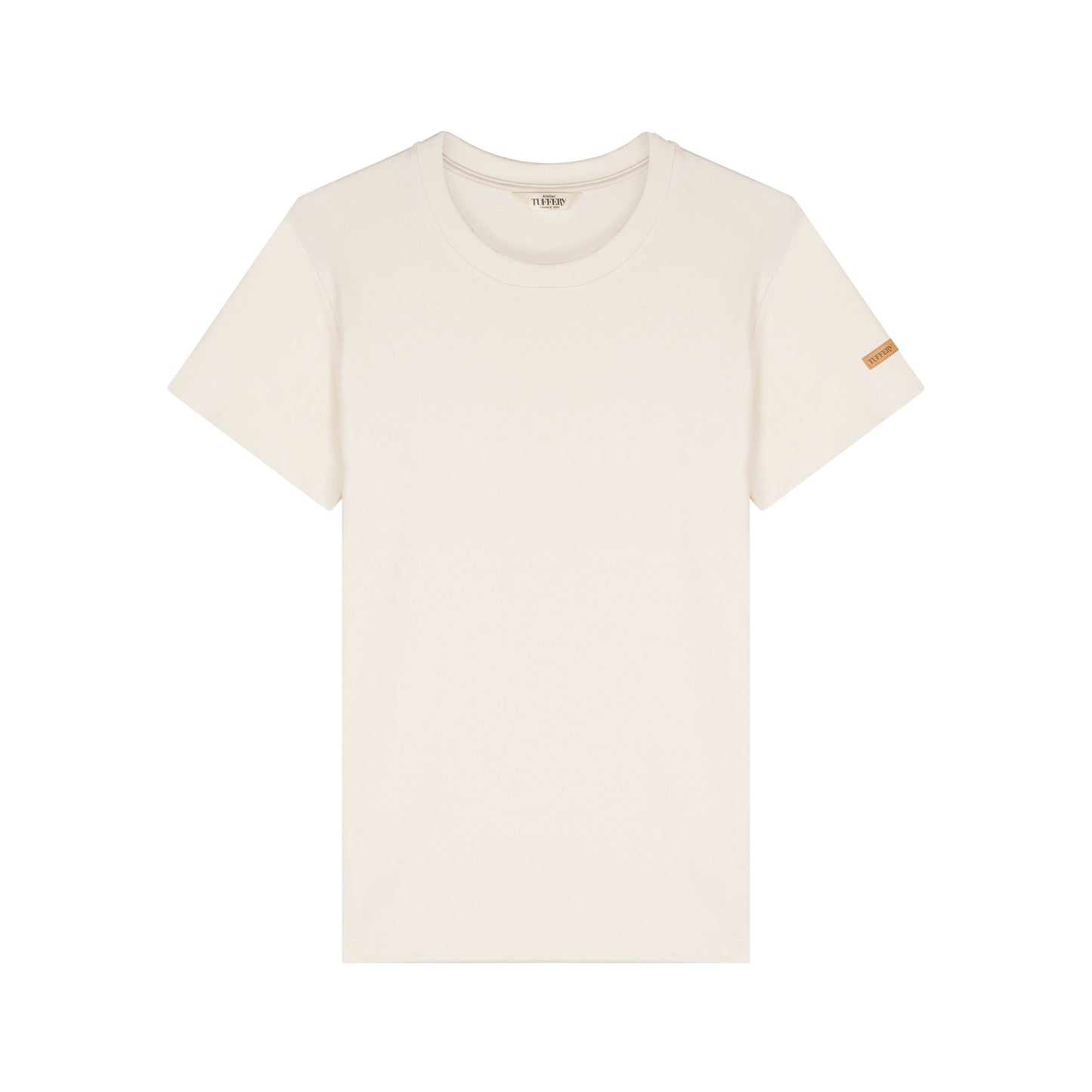 T-shirt femme 100% coton bio écru