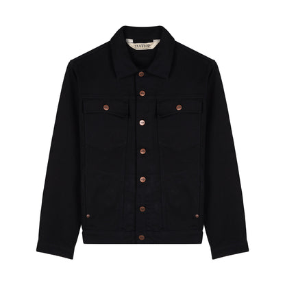 Blouson mixte en jean Noir - Le Tuff’s