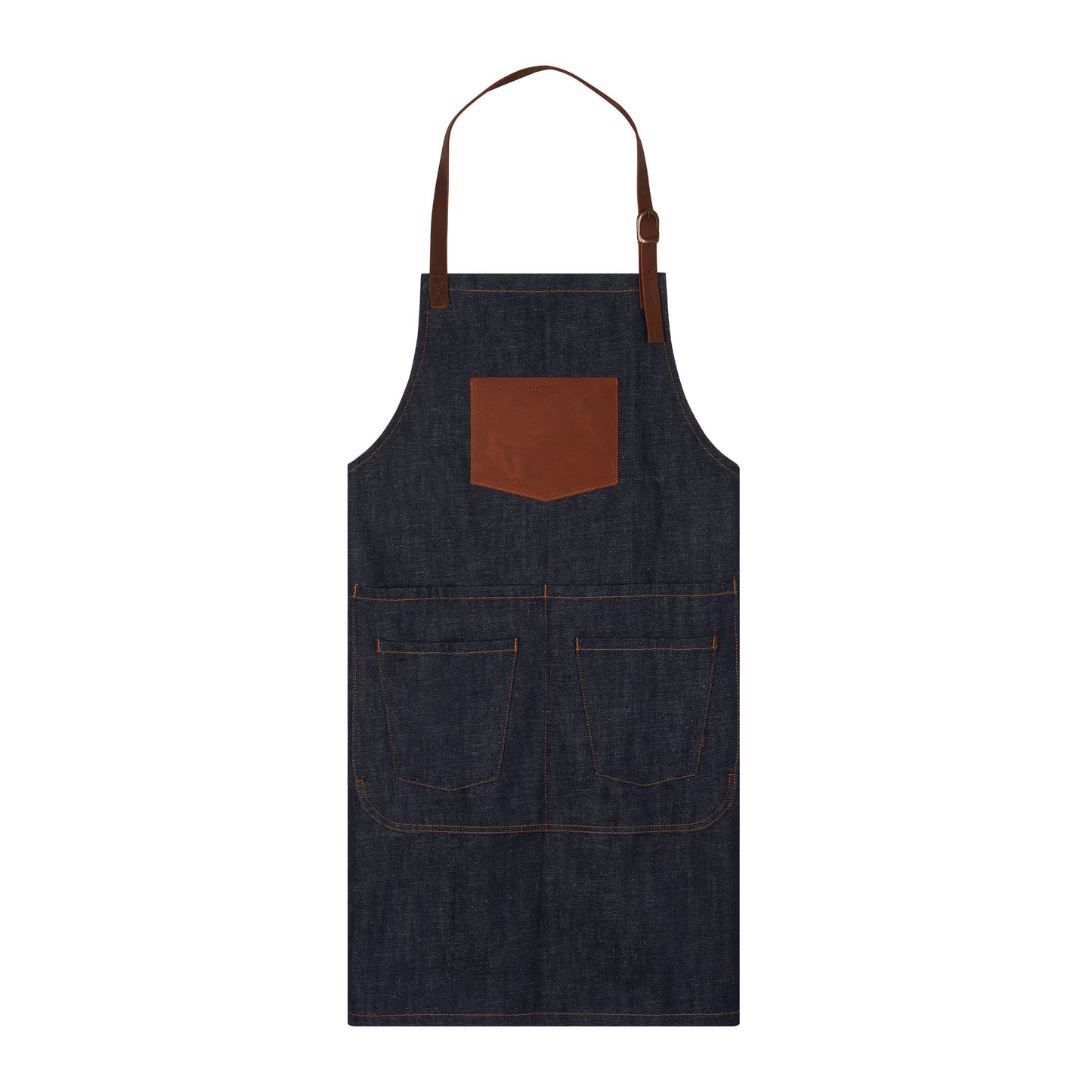 Tablier en jean Brut - Long