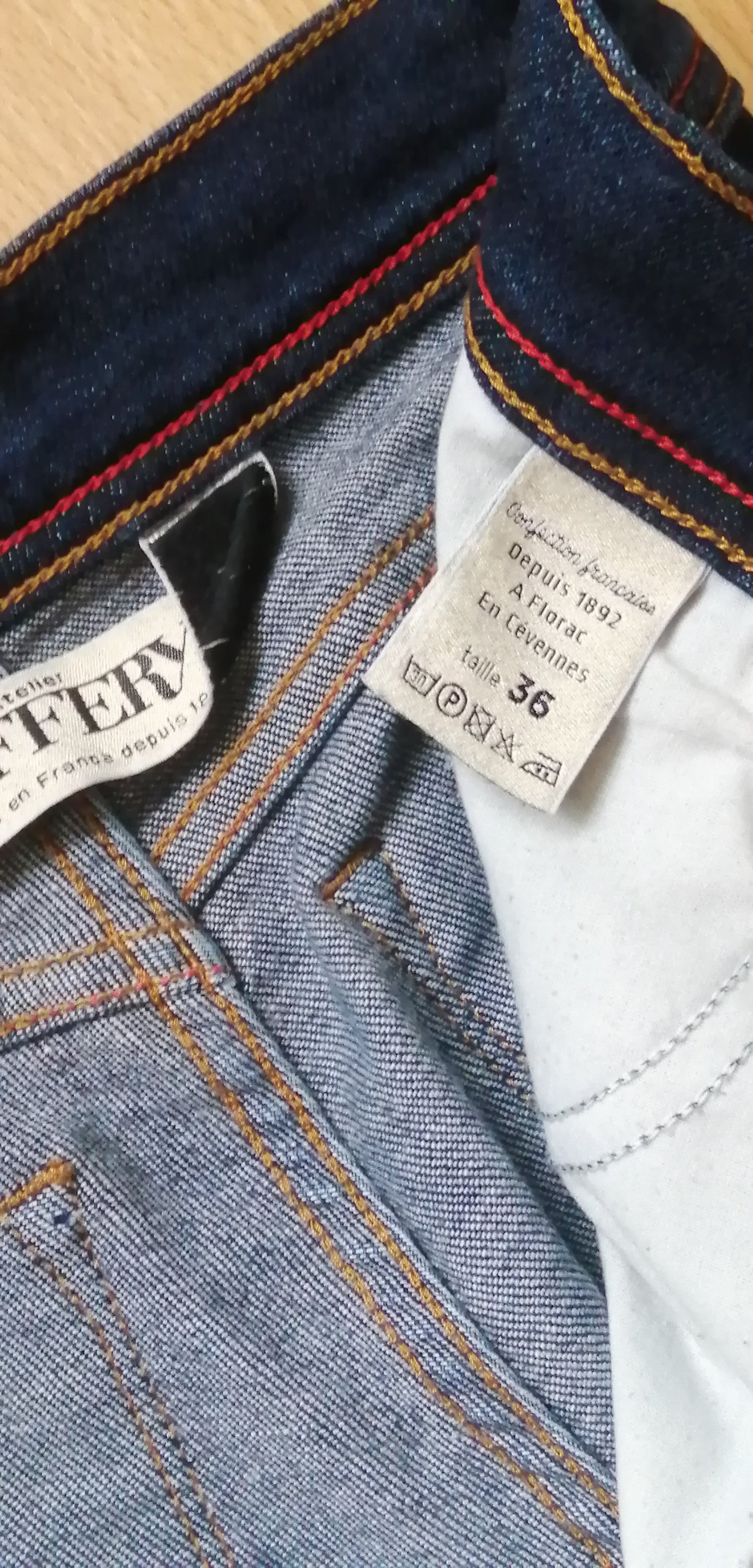 Jean slim taille standard Brut - Mathilde