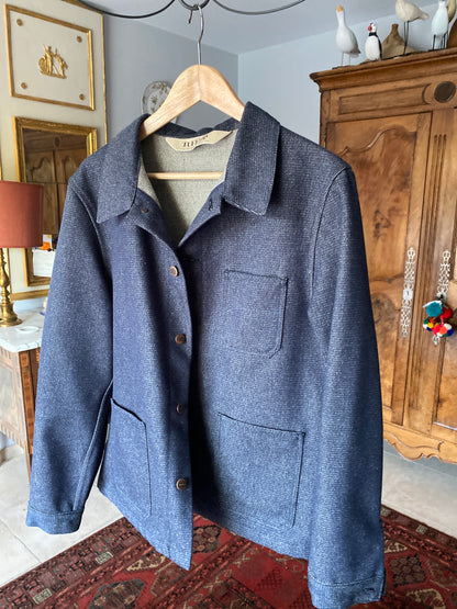 Veste en jean Laine Française - Méjean
