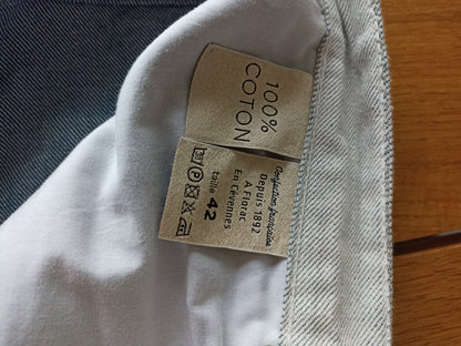 Jean mom taille haute blanc - Marthe