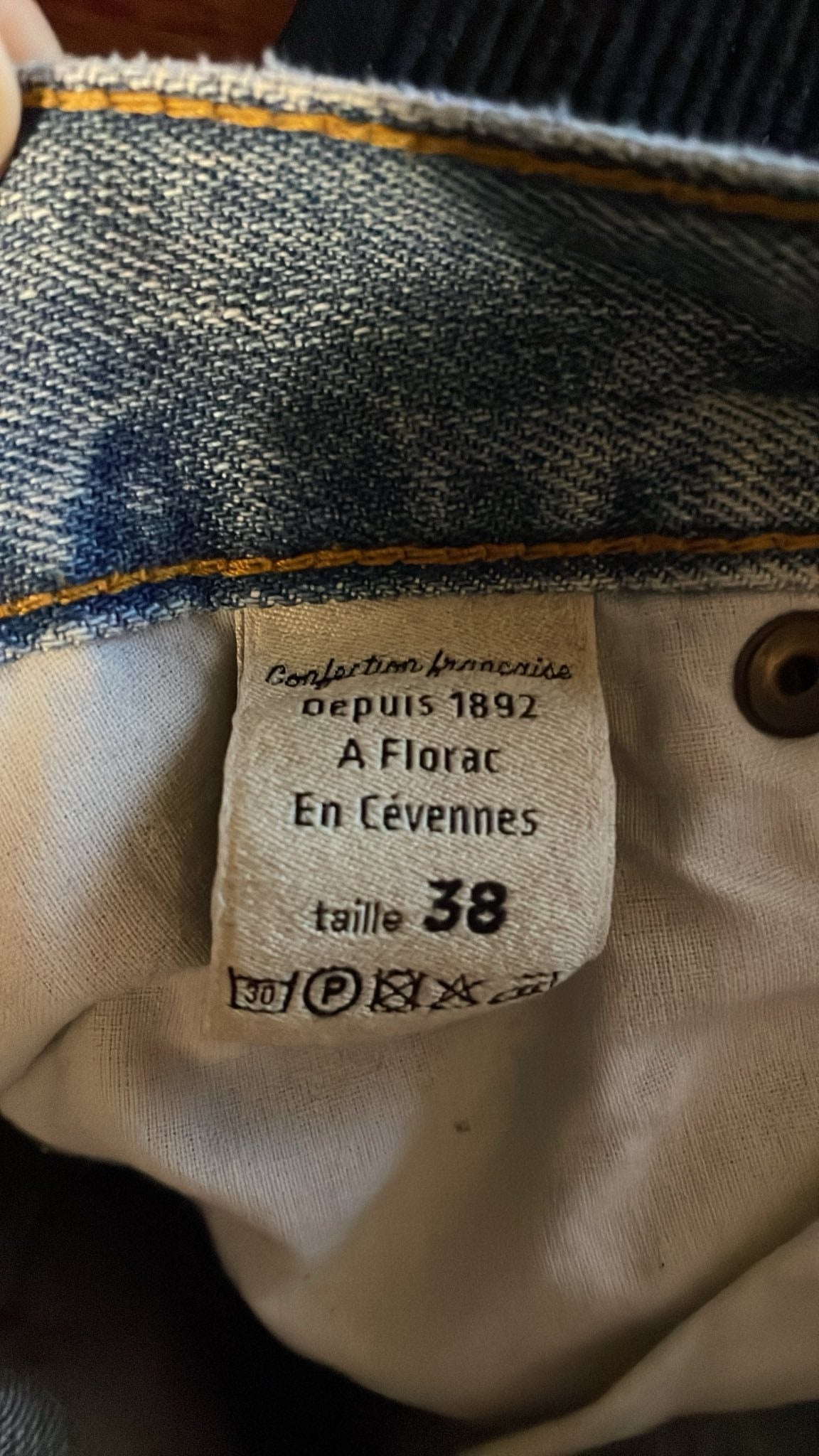 Jean bleu