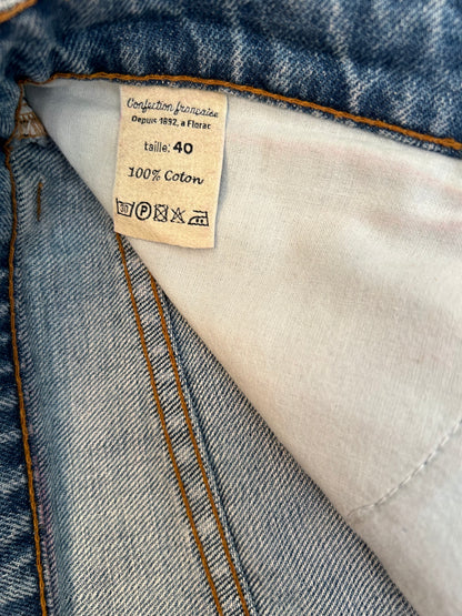 Short en jean taille haute - Aimé