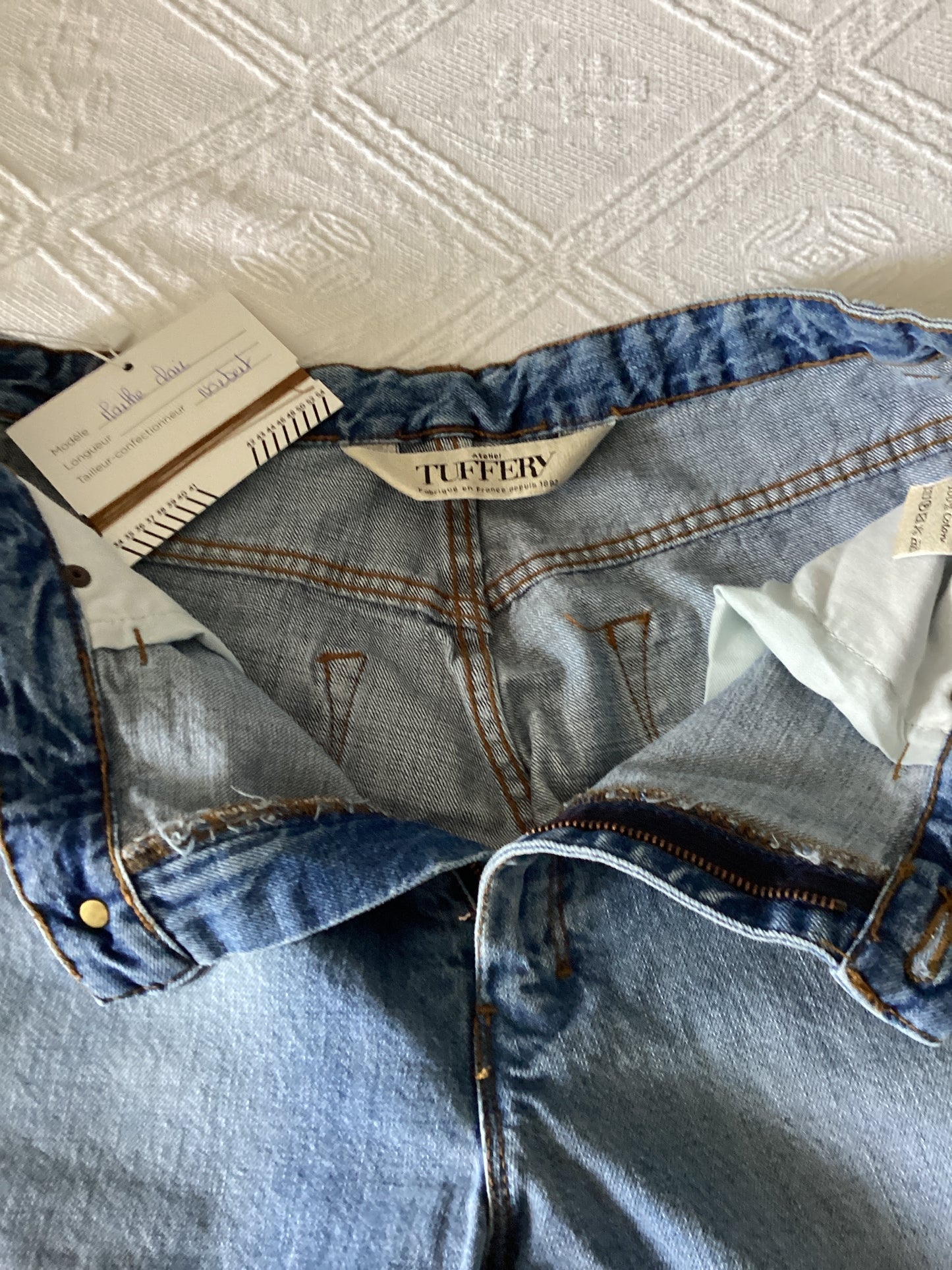 Jean mom taille haute Clair - Marthe