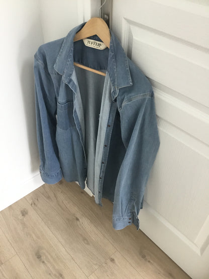 Chemise en jean clair