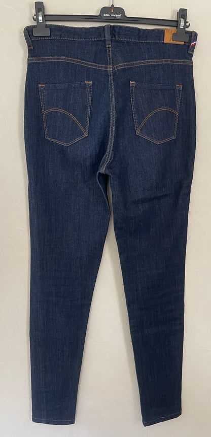 Jean slim taille haute Coton Bio - Marianne