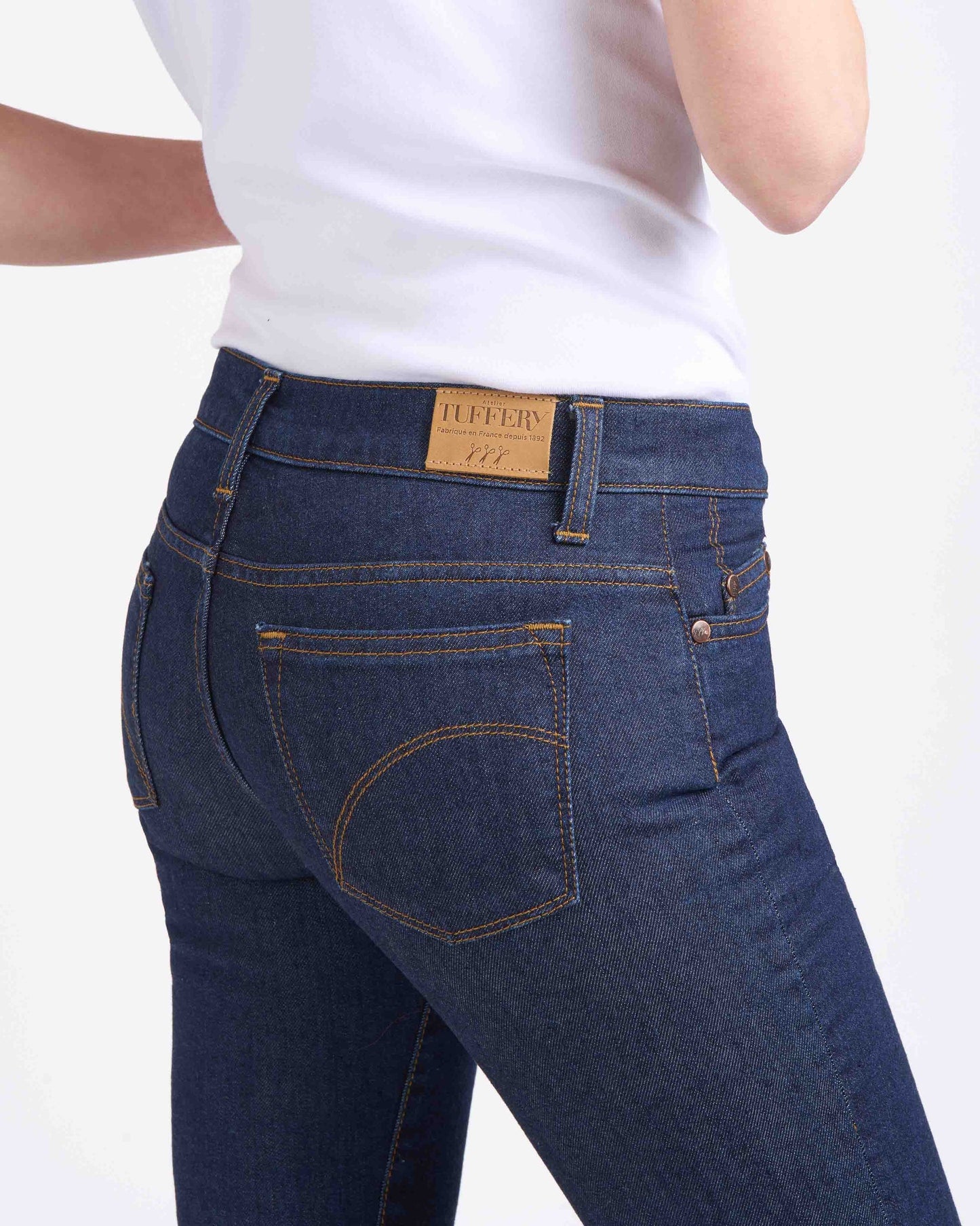 Jean femme slim taille standard Brut- Mathilde