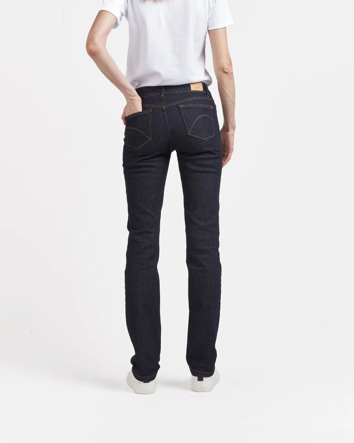 Jean coupe slim taille basse