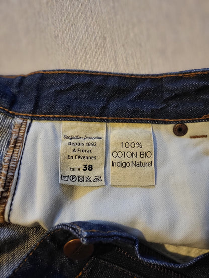Jean mom taille haute Coton Bio - Marthe