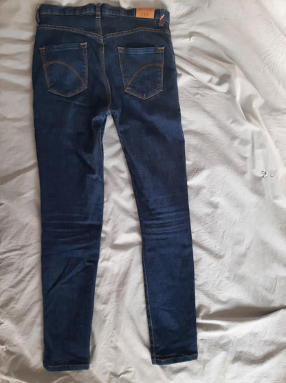 Jean slim taille haute Coton Bio - Marianne