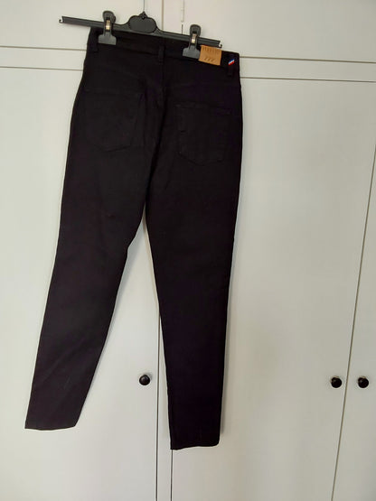 Jean slim Taille Haute Noir – Marianne