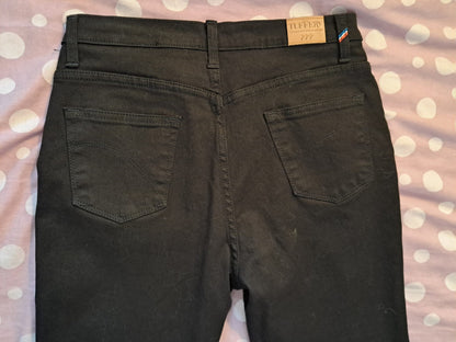 Jean slim Taille Haute Noir – Marianne