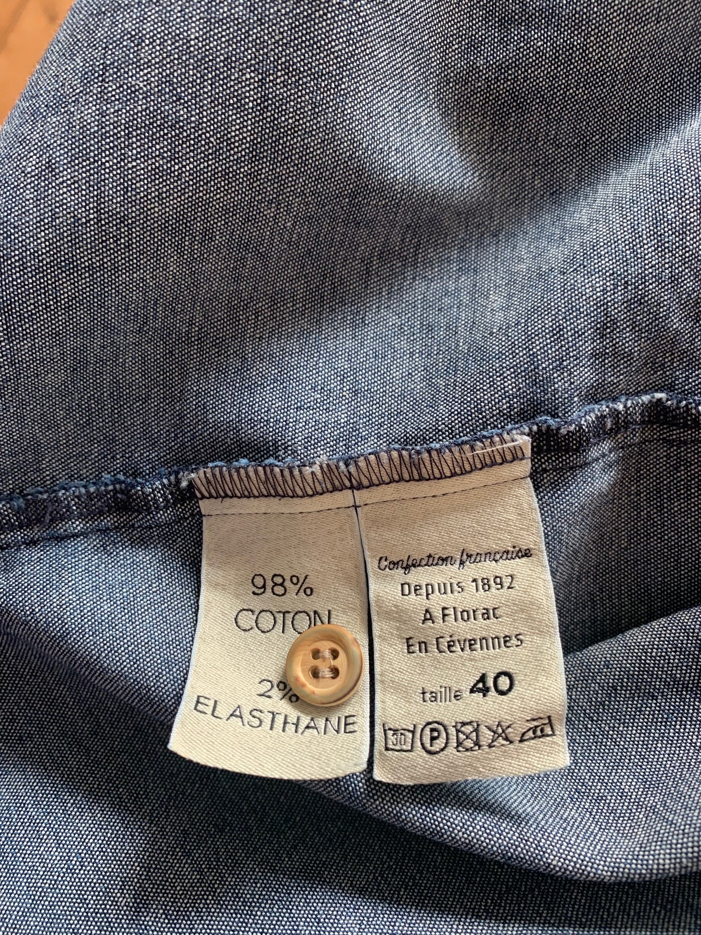 Chemise en jean Brut - Cévennes